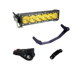 Baja Designs Amber 10" OnX6+ Shock Tower Kit Can-Am Maverick R 2024+