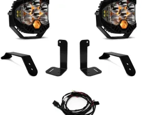 Baja Designs Dual LP6 Auxiliary Light Kit Jeep Wrangler JL/JT