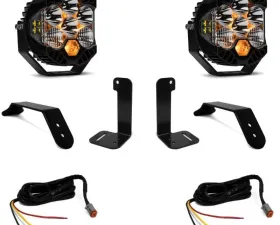 Baja Designs Dual LP6 Auxiliary Light Kit w/Upfitter Jeep Wrangler JL/JT