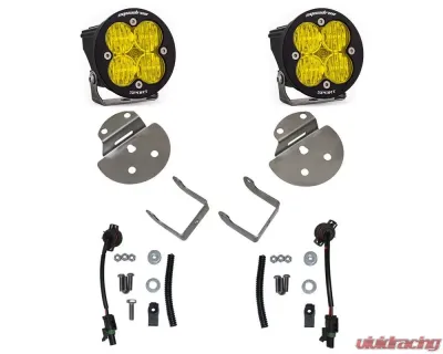 Baja Designs Squadron Sport Fog Pocket Kit Amber Chevrolet | GMC 2015-2019 - 447711