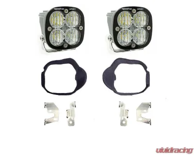 Baja Designs Clear Squadron Sport Fog Pocket Light Kit Mercedes-Benz Sprinter Van 2500 | 3500 2014-2018 - 448130