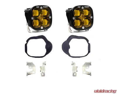 Baja Designs Amber Squadron SAE Fog Pocket Light Kit Mercedes-Benz Sprinter Van 2500 | 3500 2014-2018 - 448132