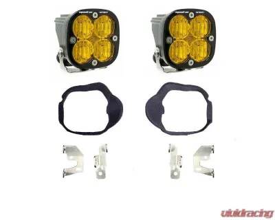 Baja Designs Amber Squadron Sport Fog Pocket Light Kit Mercedes-Benz Sprinter Van 2500 | 3500 2014-2018 - 448133