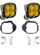 Baja Designs Amber Squadron Pro Fog Pocket Light Kit Mercedes-Benz Sprinter Van 2500 | 3500 2014-2018                                     - 448134 - Image 2