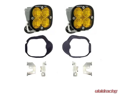 Baja Designs Amber Squadron Pro Fog Pocket Light Kit Mercedes-Benz Sprinter Van 2500 | 3500 2014-2018 - 448134