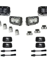Baja Designs S2 SAE/S2 Clear Sport Fog Pocket Kit Ford Raptor 2021-2025 | Bronco Raprot 2022+                                     - 448180 - Image 2