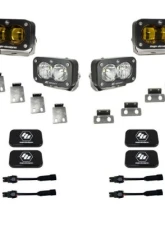 Baja Designs S2 SAE Amber/S2 Sport Fog Pocket Kit Ford Raptor 2021-2025 | Bronco Raptor 2022+                                     - 448181 - Image 2