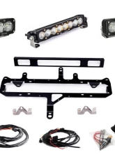 Baja Designs Clear S8 10-inch | S2 Pro Grille Light Kit Toyota Tacoman TRD Pro 2024+                                     - 448253 - Image 2