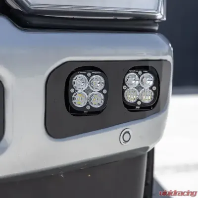 Baja Designs Squadron Racer/Squadron Pro Unlimited Dual Fog Pocket Light Kit Ford F-250 | 350 Super Duty 2023+ - 448255UP