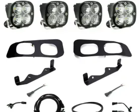 Baja Designs Pro Dual Fog Pocket Light Kit Ford F-250 | 350 Super Duty 2023+