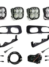 Baja Designs Squadron Sport Sportsmen Dual Fog Pocket Light Kit (Toggle Wiring) Ford F-250 | 350 Super Duty 2023+                                     - 448257 - Image 2