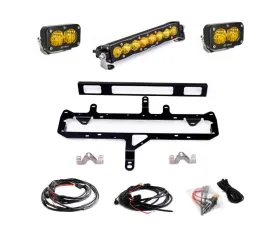 Baja Designs S8 10-inch | S2 Pro Grille Light Kit Toyota Tacoma TRD Pro 2024+
