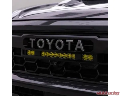 Baja Design Amber Multi Pattern S8 10" Light Bar | S2 Pro TRD Pro Grille Conversion Light Kit Toyota Tacoma 2024+ - 448263