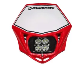 Baja Designs LED AC Red Squadron Sport Motorcycle Race Light