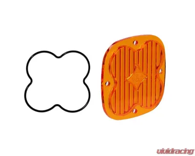 Baja Designs XL Light Pod Lens Kit Wide Cornering Factory Amber Universal Fitment - 660136