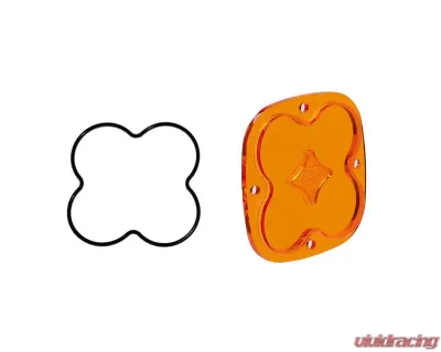 Baja Designs Squadron Light Pod Lens Kit Spot Factory Amber Universal Fitment - 668417