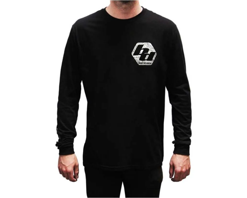 Baja Designs BD Black Men's Long Sleeve Shirt - 980036