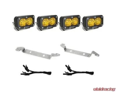 Baja Designs S2 Sport Dual Fog Pocket Light Kit Toyota Tundra 2022-2024 - 448081