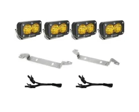 Baja Designs S2 Sport Dual Fog Pocket Light Kit Toyota Tacoma 2024+