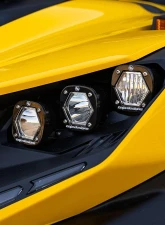 Baja Designs Triple S1 Headlight Kit Can-Am Maverick R 2024+                                     - 448186 - Image 2