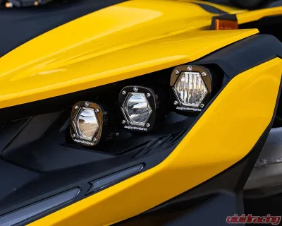 Baja Designs Triple S1 Headlight Kit Can-Am Maverick R 2024+ - 448186