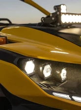 Baja Designs Triple S1 Headlight Kit Can-Am Maverick R 2024+                                     - 448186 - Image 3