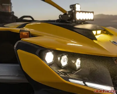 Baja Designs Triple S1 Headlight Kit Can-Am Maverick R 2024+ - 448186