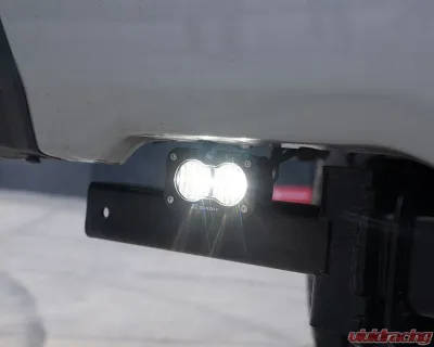 Baja Designs S2 Sport Wide Cornering Clear Dual Reverse Light Kit w/ Upfitter Wiring Ford F-250 | F-350 2023+ - 448209UP