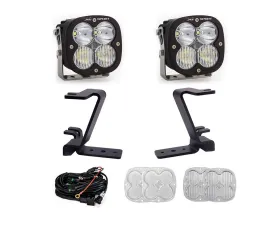 Baja Designs XL Sport Driving Combo Clear Lens A-Pillar Light Kit w/ Toggle Wiring Ford F-250 | F-350 2023+
