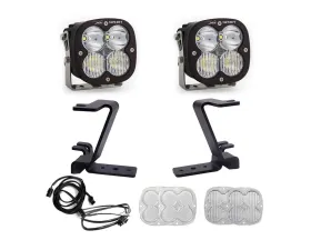 Baja Designs XL Sport Driving Combo Clear Lens A-Pillar Light Kit w/ Upfitter Wiring Ford F-250 | F-350 2023+