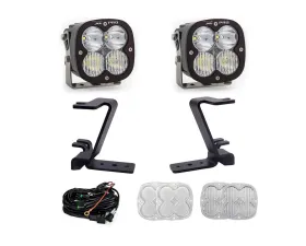 Baja Designs XL Driving Combo Clear Lens Pro A-Pillar Light Kit w/ Toggle Wiring Ford F-250 | F-350 2023+