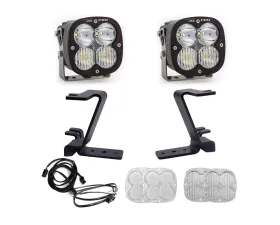 Baja Designs XL Driving Combo Clear Lens Pro A-Pillar Light Kit w/ Upfitter Wiring Ford F-250 | F-350 2023+