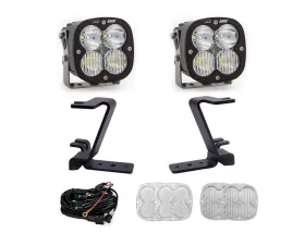 Baja Designs XL80 Driving Combo Clear Lens A-Pillar Light Kit w/ Toggle Wiring Ford F-250 | F-350 2023+