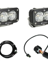 Baja Designs S2 Sport Wide Cornering Clear Dual Reverse Light Kit w/ Trailer Hitch Wiring Ford F-250 | F-350 2023+                                     - 448231 - Image 2