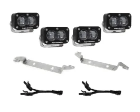 Baja Designs S2 SAE OEM Fog Light Replacement Kit w/ Clear Lens Toyota Tacoma 2024+