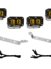 Baja Designs S2 SAE OEM Fog Light Replacement Kit w/ Amber Lens Toyota Tacoma 2024+                                     - 448240 - Image 3