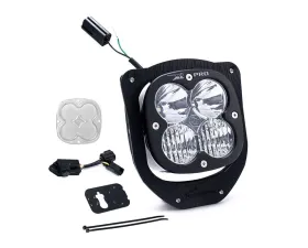 Baja Designs XL Pro Driving Combo Clear Headlight Kit w/ Dimmer Switch Husqvarna 2024