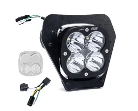 Baja Designs XL80 (D/C) Spot Clear Headlight Kit w/ Hi-Low Harness KTM 350 | 450 | 500 2024