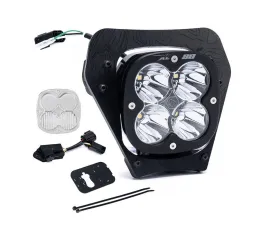 Baja Designs XL80 (D/C) Spot Clear Headlight Kit w/ Dimmer Switch KTM 350 | 450 | 500 2024
