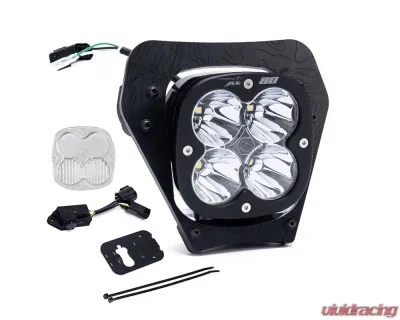 Baja Designs XL80 (D/C) Spot Clear Headlight Kit w/ Dimmer Switch KTM 350 | 450 | 500 2024 - 677103