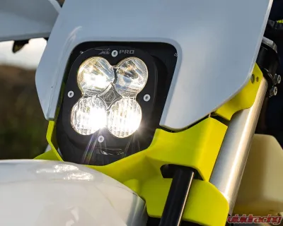 Baja Designs XL80 (D/C) Spot Clear Headlight Kit w/ Hi-Low Harness Husqvarna FE 350 | 501 | 450 2024 - 677105