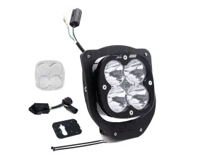 Baja Designs XL80 (D/C) Spot Clear Headlight Kit w/ Dimmer Switch Husqvarna FE 350 | 501 | 450 2024