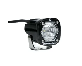 Baja Designs Universal Trail Clear S1 Black LED Auxiliary Light Pod - 38-0002