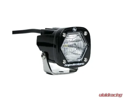 Baja Designs Universal Trail Clear S1 Black LED Auxiliary Light Pod - 38-0002 - 38-0002