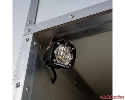 Baja Designs Universal Trail Clear S1 Black LED Auxiliary Light Pod - 38-0002 - 38-0002