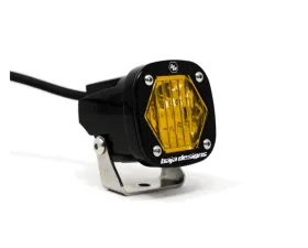 Baja Designs Universal Trail Amber S1 Black LED Auxiliary Light Pod