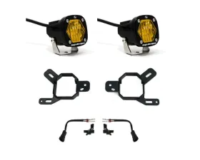 Baja Designs Amber S1 Fog Pocket Kit GMC 2500 | 3500 HD | AT4-X 2024-2025