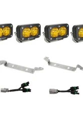 Baja Designs S2 Sport OEM Fog Light Replacement Kit - Amber/Wide Cornering for Toyota 4Runner TRD Pro 2025+                                     - 44-8285 - Image 2