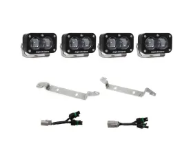 Baja Designs S2 Sport OEM Fog Light Replacement Kit - Clear/SAE Fog for 2025+ Toyota 4Runner TRD Pro