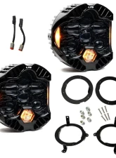 Baja Designs Amber DOT LP6 LED Headlight Kit Jeep Wrangler | Gladiator 2018-2025                                     - 44-8303 - Image 3